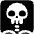 X Ray High Contrast Emoji from Fluent Emoji High Contrast Set