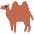 Two Hump Camel Emoji from Twemoji Set