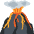 Volcano Emoji from Twemoji Set