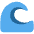 Water Wave Emoji from Twemoji Set
