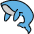 Whale Emoji from OpenMoji Set