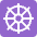 Wheel Of Dharma Emoji from Twemoji Set