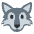 Wolf Emoji from Twemoji Set