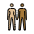 Woman And Man Holding Hands Medium Light Skin Tone Medium Dark Skin Tone Emoji from OpenMoji Set