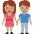 Woman And Man Holding Hands Medium Skin Tone Emoji from Twemoji Set