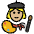 Woman Artist Medium Light Skin Tone Emoji from OpenMoji Set