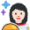 Woman Astronaut Light Skin Tone Emoji from Twemoji Set