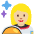 Woman Astronaut Medium Light Skin Tone Emoji from Twemoji Set