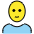 Woman Bald Emoji from OpenMoji Set