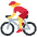 Woman Biking Emoji from Twemoji Set