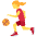 Woman Bouncing Ball Emoji from Twemoji Set