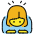 Woman Bowing Emoji from OpenMoji Set