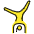 Woman Cartwheeling Emoji from OpenMoji Set