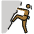 Woman Climbing Medium Dark Skin Tone Emoji from OpenMoji Set