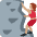 Woman Climbing Medium Skin Tone Emoji from Twemoji Set