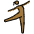 Woman Dancing Medium Dark Skin Tone Emoji from OpenMoji Set