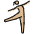 Woman Dancing Medium Light Skin Tone Emoji from OpenMoji Set