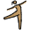 Woman Dancing Medium Skin Tone Emoji from OpenMoji Set