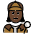 Woman Detective Dark Skin Tone Emoji from OpenMoji Set