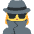 Woman Detective Emoji from Twemoji Set