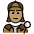 Woman Detective Medium Skin Tone Emoji from OpenMoji Set