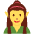 Woman Elf Emoji from Twemoji Set