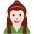 Woman Elf Light Skin Tone Emoji from Twemoji Set