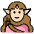 Woman Elf Light Skin Tone Emoji from OpenMoji Set