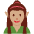 Woman Elf Medium Skin Tone Emoji from Twemoji Set