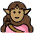 Woman Elf Medium Skin Tone Emoji from OpenMoji Set