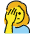 Woman Facepalming Emoji from OpenMoji Set