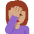 Woman Facepalming Medium Skin Tone Emoji from Twemoji Set