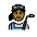Woman Factory Worker Medium Dark Skin Tone Emoji from OpenMoji Set