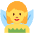 Woman Fairy Emoji from Twemoji Set