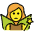 Woman Fairy Emoji from OpenMoji Set