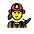 Woman Firefighter Emoji from OpenMoji Set