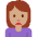 Woman Frowning Medium Skin Tone Emoji from Twemoji Set