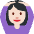 Woman Gesturing Ok Light Skin Tone Emoji from Twemoji Set