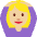 Woman Gesturing Ok Medium Light Skin Tone Emoji from Twemoji Set