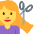 Woman Getting Haircut Emoji from Twemoji Set