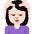 Woman Getting Massage Light Skin Tone Emoji from Twemoji Set