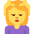 Woman Getting Massage Emoji from Twemoji Set