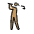 Woman Golfing Medium Skin Tone Emoji from OpenMoji Set