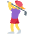 Woman Golfing Emoji from Twemoji Set