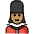 Woman Guard Medium Skin Tone Emoji from OpenMoji Set