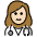 Woman Health Worker Light Skin Tone Emoji from OpenMoji Set