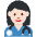 Woman Health Worker Light Skin Tone Emoji from Twemoji Set