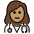 Woman Health Worker Medium Skin Tone Emoji from OpenMoji Set