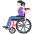 Woman In Manual Wheelchair Light Skin Tone Emoji from Twemoji Set