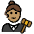 Woman Judge Medium Skin Tone Emoji from OpenMoji Set